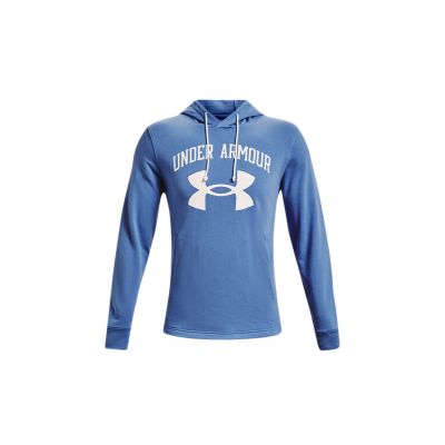Under Armour Rival Terry Logo - Blue - Hoodie