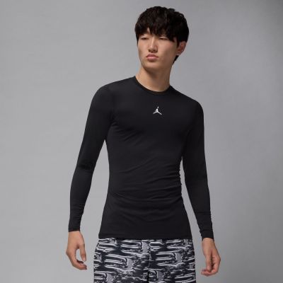 Jordan Sport Men's Dri-FIT Long-Sleeve Base Layer Top Black - Black - Short Sleeve T-Shirt Jordan Sport Men's Dri-FIT Long-Sleeve Base Layer Top Black - Black - Short Sleeve T-Shirt