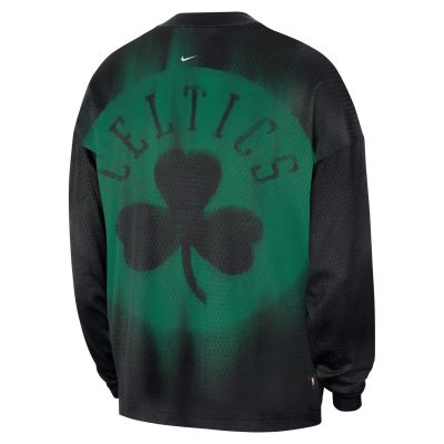 Nike Boston Celtics Standard Issue Men's Dri-FIT Long-Sleeve Basketball Top Black - Black - Hoodie Nike Boston Celtics Standard Issue Men's Dri-FIT Long-Sleeve Basketball Top Black - Black - Hoodie
