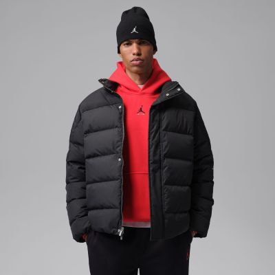 Jordan Flight Men's Down Puffer Jacket Black - Black - Jacket Jordan Flight Men's Down Puffer Jacket Black - Black - Jacket