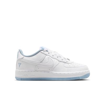 Nike Air Force 1 Low Big Kids' Shoes White - White - Sneakers Nike Air Force 1 Low Big Kids' Shoes White - White - Sneakers