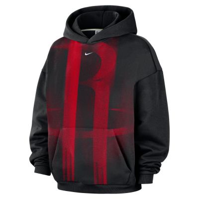 Nike Houston Rockets Standard Issue Men's NBA Fleece Basketball Hoodie Black - Black - Hoodie Nike Houston Rockets Standard Issue Men's NBA Fleece Basketball Hoodie Black - Black - Hoodie
