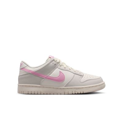 Nike Dunk Low Big Kids' Shoes Sail - White - Sneakers Nike Dunk Low Big Kids' Shoes Sail - White - Sneakers