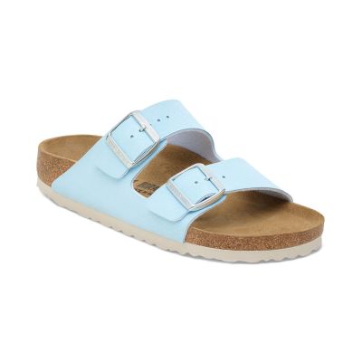 Birkenstock Arizona Birko-Flor Nubuk Narrow Fit - Blue - Sandals Birkenstock Arizona Birko-Flor Nubuk Narrow Fit - Blue - Sandals