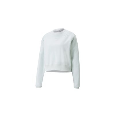 Puma Snow Tiger Boxy Crew Neck Women's Sweater - Blue - Short Sleeve T-Shirt Puma Snow Tiger Boxy Crew Neck Women's Sweater - Blue - Short Sleeve T-Shirt