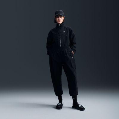 Nike Windrunner Wmns Loose UV Woven Full-Zip Jacket Black - Black - Jacket