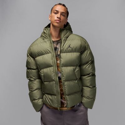 Jordan Brooklyn Therma-FIT Puffer Jacket Medium Olive - Green - Jacket