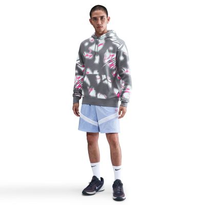 Nike Ja Club Fleece Pullover Hoodie Photon Dust - Grey - Hoodie