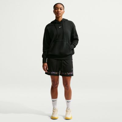 Nike Phoenix Fleece Wmns Oversized Pullover Basketball Hoodie Black - Black - Hoodie Nike Phoenix Fleece Wmns Oversized Pullover Basketball Hoodie Black - Black - Hoodie