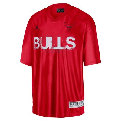 Jordan Dri-FIT MVP Chicago Bulls Tee University Red - Red - Short Sleeve T-Shirt Jordan Dri-FIT MVP Chicago Bulls Tee University Red - Red - Short Sleeve T-Shirt