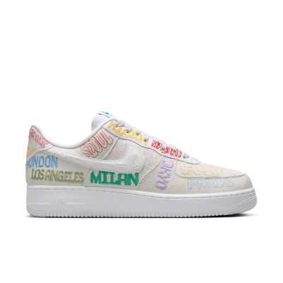 Nike Air Force 1 '07 LV8 "World Tour - White" - White - Sneakers Nike Air Force 1 '07 LV8 "World Tour - White" - White - Sneakers
