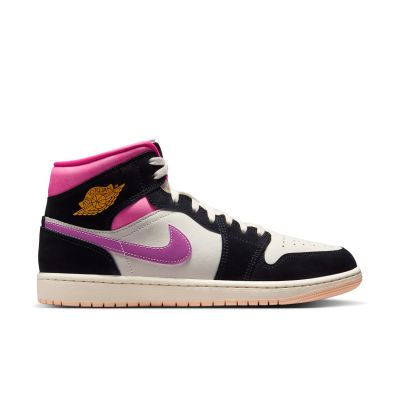 Air Jordan 1 Mid SE "World Tour" - Black - Sneakers Air Jordan 1 Mid SE "World Tour" - Black - Sneakers