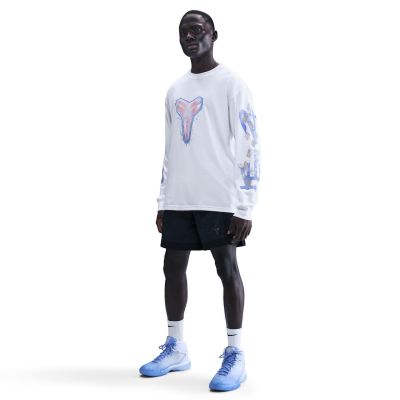 Nike Kobe Dri-FIT Long-Sleeve Basketball Tee White - White - Short Sleeve T-Shirt Nike Kobe Dri-FIT Long-Sleeve Basketball Tee White - White - Short Sleeve T-Shirt