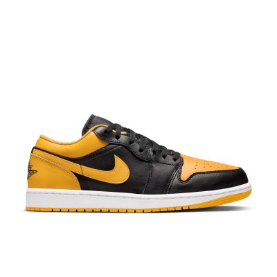 Air Jordan 1 Low "Yellow Ochre" - Black - Sneakers
