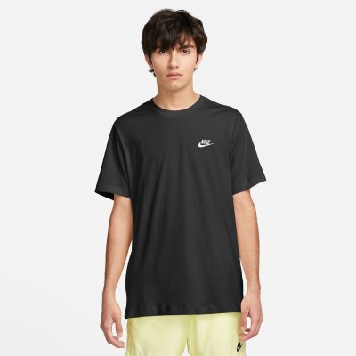 Nike Sportswear Club Tee Black - Black - Short Sleeve T-Shirt