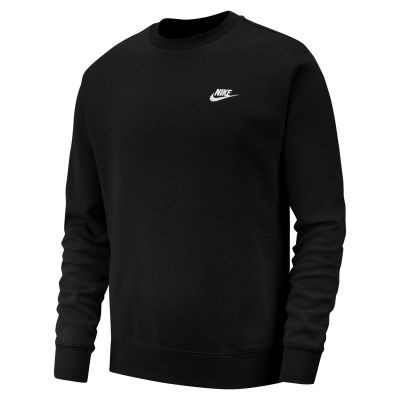 Nike Sportswear Club Fleece Crewneck Black - Black - Hoodie