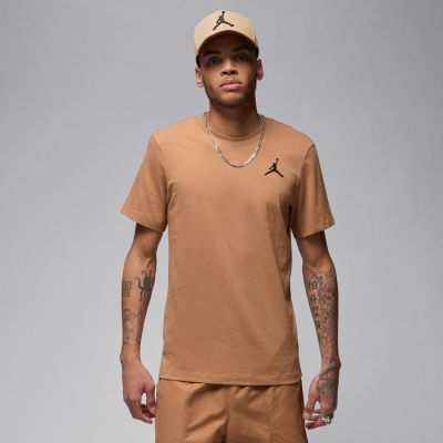 Jordan Jumpman Tee Legend Brown - Brown - Short Sleeve T-Shirt