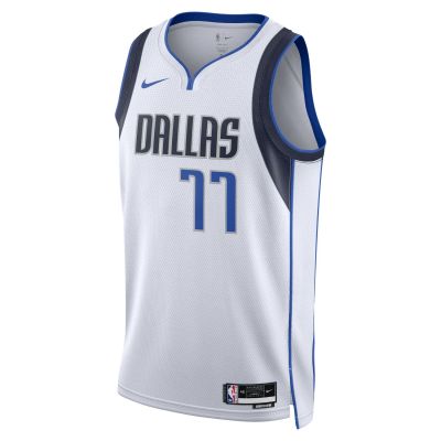 Nike Dri-FIT NBA Dallas Mavericks Luka Doncic Association Edition 2022/23 Swingman Jersey White - White - Jersey