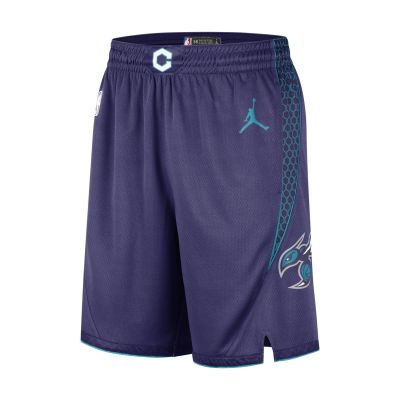 Jordan NBA Dri-FIT Charlotte Hornets Statement Edition Swingman Shorts - Purple - Shorts