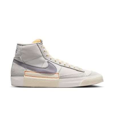 Nike Blazer Mid Pro Club "Cement Grey" - White - Sneakers