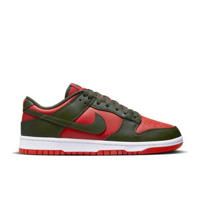 Nike Dunk Low Retro "Mystic Red Cargo Khaki" - Red - Sneakers