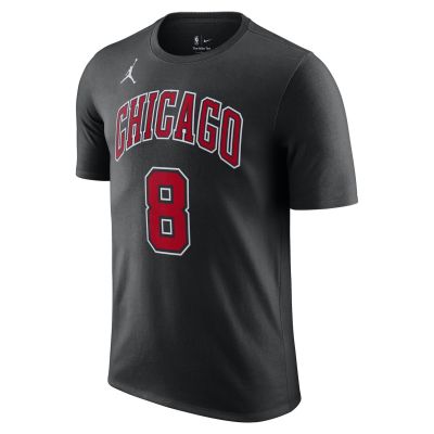 Jordan NBA Chicago Bulls Statement Edition Lavine Zach Tee - Black - Short Sleeve T-Shirt