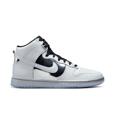 Nike Dunk High SE "Chrome" - White - Sneakers