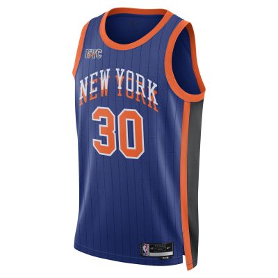 Nike NBA Dri-FIT New York Knicks Julius Randle 2023 Swingman Jersey Rush Blue - Blue - Jersey