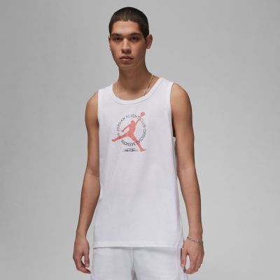 Jordan Flight MVP Tank Top - White - Short Sleeve T-Shirt