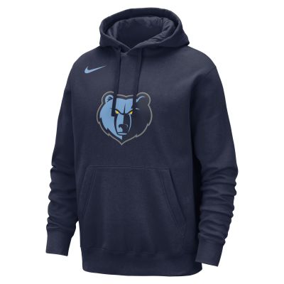 Nike NBA Memphis Grizzlies Club Pullover Hoodie College Navy - Blue - Hoodie