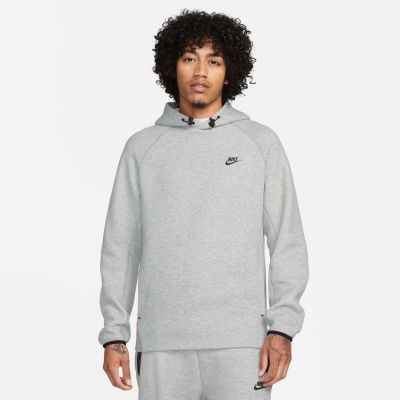 Nike Sportswear Tech Fleece Pullover Hoodie Heather Grey - Grey - Hoodie