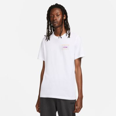 Nike Dri-FIT LeBron Basketball Tee White - White - Short Sleeve T-Shirt