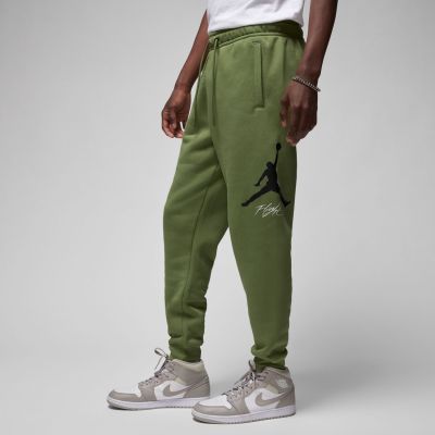 Jordan Essentials Fleece Baseline Pants Sky J Olive - Green - Pants