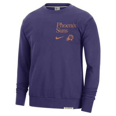 Nike NBA Dri-FIT Phoenix Suns Standard Issue Crewneck - Purple - Hoodie