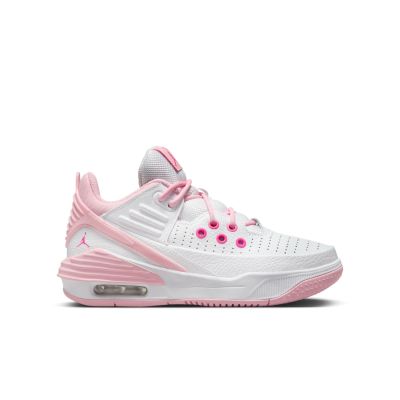 Air Jordan Max Aura 5 "White Soft Pink" (GS) - White - Sneakers