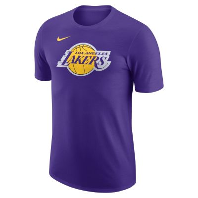 Nike NBA Los Angeles Lakers Essential Logo Tee Field Purple - Purple - Short Sleeve T-Shirt