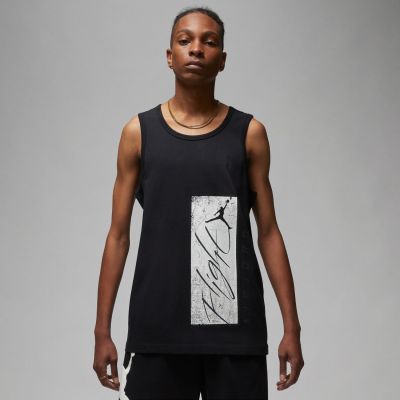 Jordan Essentials Graphic Tank Top Black - Black - Short Sleeve T-Shirt