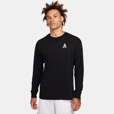 Nike Ja Max90 Long-Sleeve Basketball Tee Black - Black - Short Sleeve T-Shirt