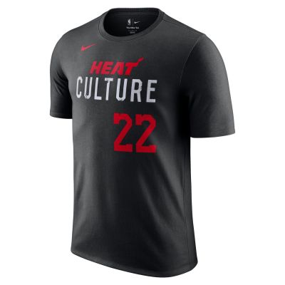 Nike NBA Miami Heat Jimmy Butler City Edition Tee - Black - Short Sleeve T-Shirt