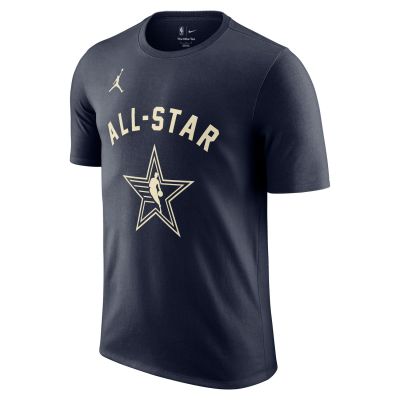 Jordan NBA 2024 All-Star Weekend Essential Stephen Curry Tee - Blue - Short Sleeve T-Shirt