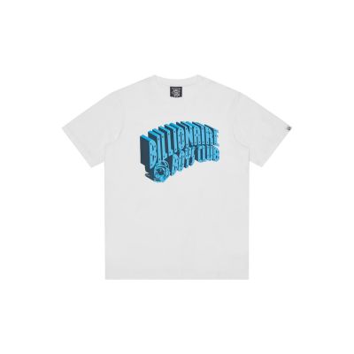 Billionaire Boys Club 3D Arch Logo Tee - White - Short Sleeve T-Shirt Billionaire Boys Club 3D Arch Logo Tee - White - Short Sleeve T-Shirt