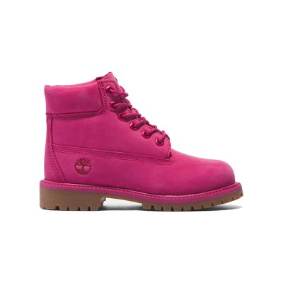 Timberland Premium 6 Inch Waterproof Boot Junior - Pink - Sneakers