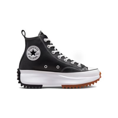 Converse Run Star Hike Platform Foundational Leather - Black - Sneakers