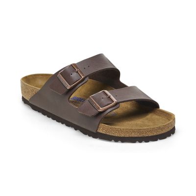 Birkenstock Arizona Soft Footbed Birko-Flor Regular Fit dark brown - Brown - Sandals Birkenstock Arizona Soft Footbed Birko-Flor Regular Fit dark brown - Brown - Sandals