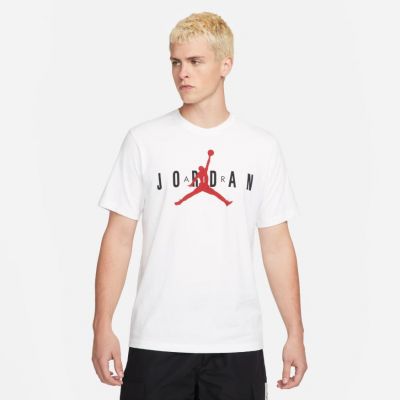 Jordan Air Wordmark Tee - White - Short Sleeve T-Shirt