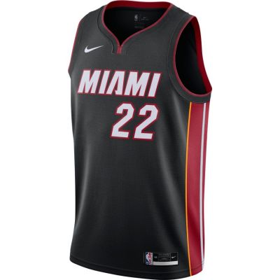 Nike Miami Heat Jimmy Butler Icon Edition 2020 Swingman Jersey - Black - Jersey