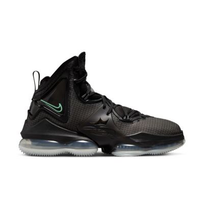Nike LeBron 19 "Black Green Glow" - Black - Sneakers