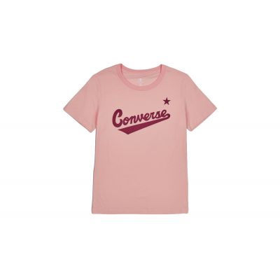 Converse Center Front Nova Classic Tee - Pink - Short Sleeve T-Shirt