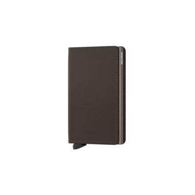 Secrid Slimwallet Matte Trufﬂe - Brown - Accessories