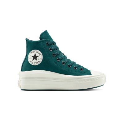 Converse Chuck Taylor All Star Move Platform Suede - Green - Sneakers Converse Chuck Taylor All Star Move Platform Suede - Green - Sneakers